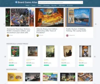 Boardgameatlas.com(Board Game Atlas) Screenshot