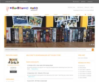 Boardgamecafe.biz(Boardgamecafe.net Online Store) Screenshot