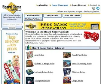 Boardgamecapital.com(Board Game Rules) Screenshot