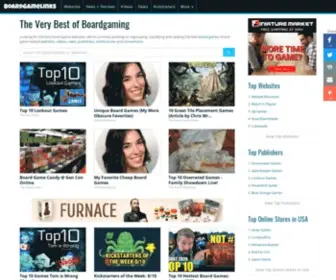 Boardgamelinks.com(The Very Best of Boardgaming) Screenshot