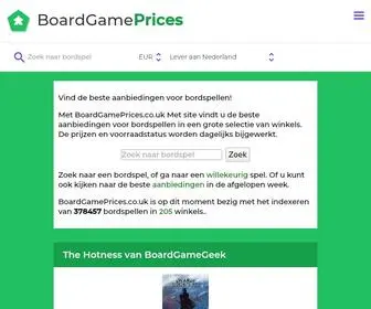 Boardgameprices.co.uk(Vind de beste aanbiedingen voor bordspellen) Screenshot