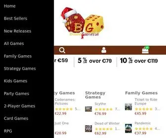 Boardgamer.ie(Irish Online Board Game Store) Screenshot