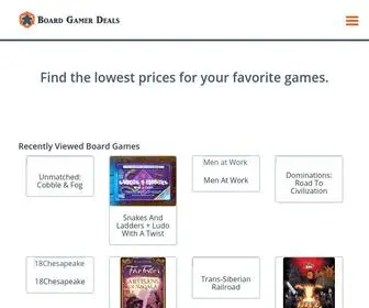 Boardgamerdeals.com(Board Game Deals) Screenshot