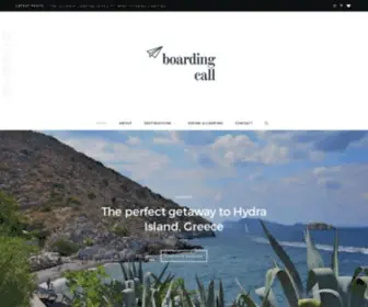 Boardingcallblog.com(Boarding Call) Screenshot