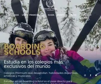 Boardingschool.com.mx(Internados en el Extranjero) Screenshot