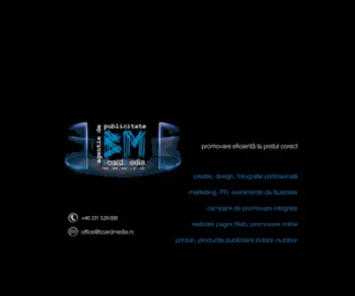 Boardmedia.ro(Creatie publicitara) Screenshot