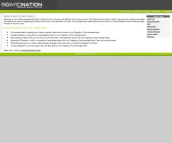 Boardnation.com(Boardnation Message Board Hosting) Screenshot