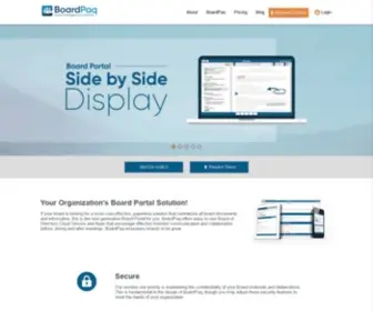 Boardpaq.com(BoardPaq) Screenshot