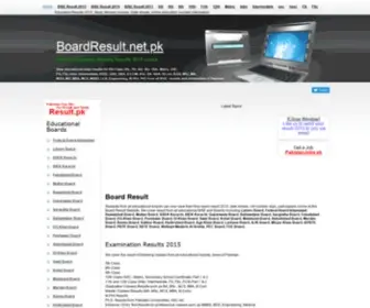 Boardresult.net.pk(Results.pk Matric Resultth Results 10th Results.pk 5th) Screenshot