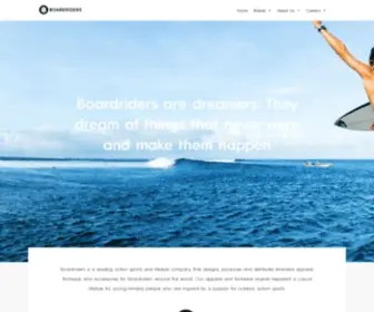 Boardriders.com(Boardriders) Screenshot