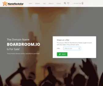 Boardroom.io(Boardroom) Screenshot