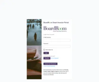 Boardroomlimited.my(BoardRoom Smart Investor Portal) Screenshot