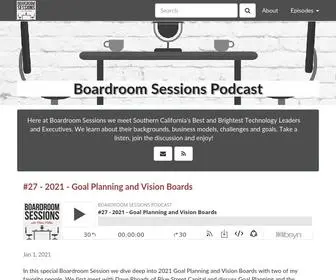 Boardroomsessions.com(Boardroom Sessions Podcast) Screenshot