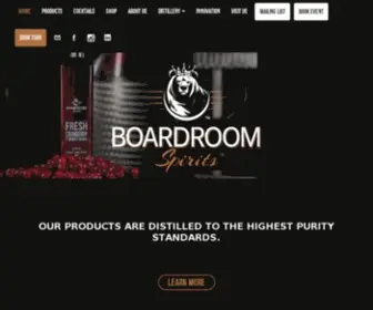 Boardroomspirits.com(Boardroom Spirits) Screenshot