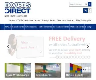 Boardsdirect.com.au(Whiteboards) Screenshot