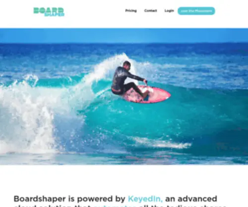 Boardshaper.com(BoardShaper) Screenshot