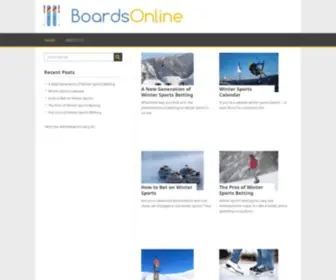 Boardsonline.co.uk(Snowboards) Screenshot
