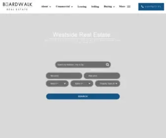 Boardwalkre.com(We have always been a privately owned company which) Screenshot