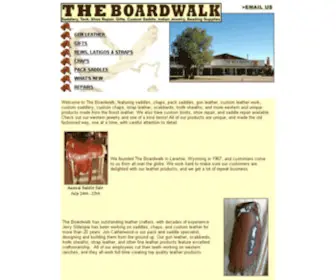 Boardwalktack.com(Saddles) Screenshot