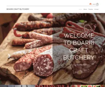 Boarri.com(Boarri craft butchery) Screenshot