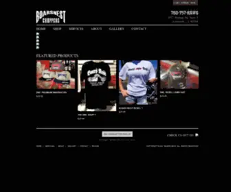 Boarsnestchoppers.com(Boars Nest) Screenshot