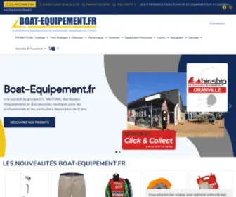 Boat-Equipement.fr(Accueil) Screenshot