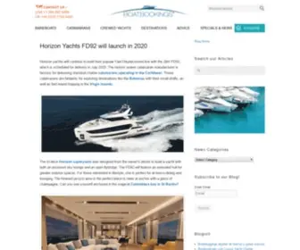 Boatbloggings.com(Yacht Charter News and Boating Blog) Screenshot