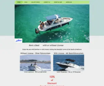 Boatcharter-Canpastilla.com(Boat Charter Can Pastilla) Screenshot