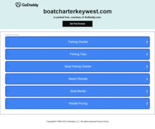 Boatcharterkeywest.com(Boatcharterkeywest) Screenshot