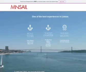 Boatcharterportugal.com(MNSAIL) Screenshot