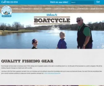 Boatcycle.com(Agitators, Lake Aerators, Fishing Hooks) Screenshot