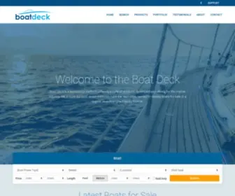 Boatdeck.com.au Screenshot