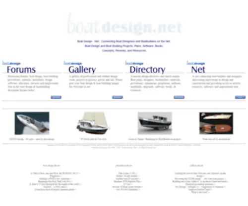 Boatdesign.org(Boat Design Net) Screenshot