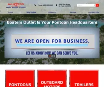 Boaters-Outlet.com(Home Boaters Outlet St) Screenshot