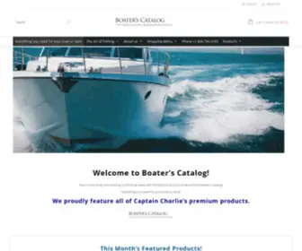 Boaterscatalog.com(Boating and Fishing Catalog from Southern Charm) Screenshot