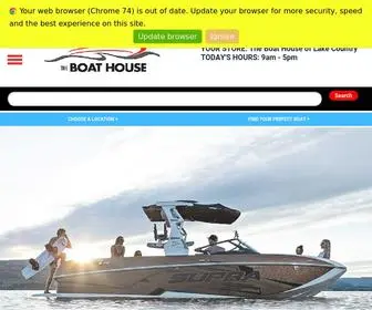Boathouseh2O.com(The Boat House) Screenshot