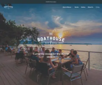 Boathousemadison.com(The Boathouse at The Edgewater) Screenshot