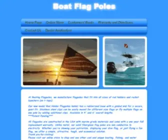 Boatingflagpoles.com Screenshot