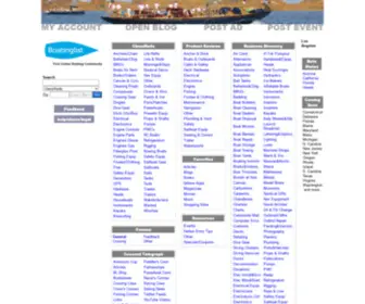 Boatinglist.com(Los Angeles Boating Classifieds) Screenshot