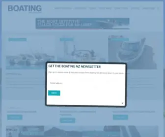 Boatingnz.co.nz(Boating New Zealand) Screenshot