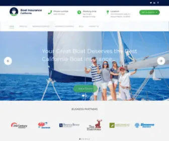 Boatinsurance-California.com(Boat Insurance California) Screenshot