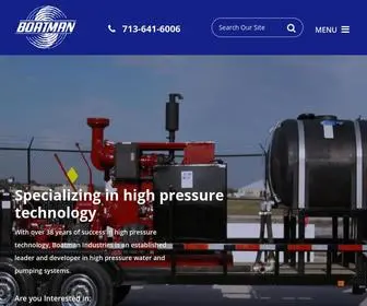 Boatmanind.com(Boatman Industries) Screenshot