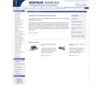 Boatmanmarking.com(Poly Bags) Screenshot