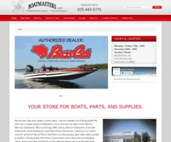 Boatmasters.com(Boat parts) Screenshot