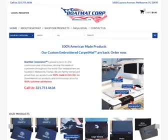 Boatmat.com(BoatMat Corporation) Screenshot