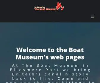 Boatmuseum.org.uk(The Boat Museum at Ellesmere Port) Screenshot