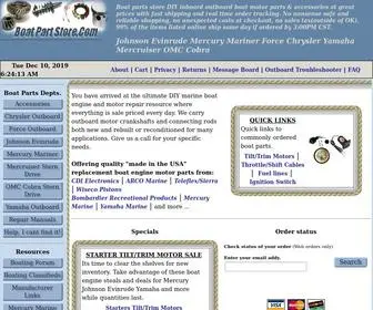 Boatpartstore.com(Outboard Boat Motor Parts) Screenshot