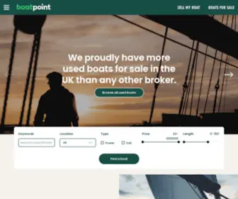 Boatpoint.co.uk(New & Used Boat Brokerage) Screenshot