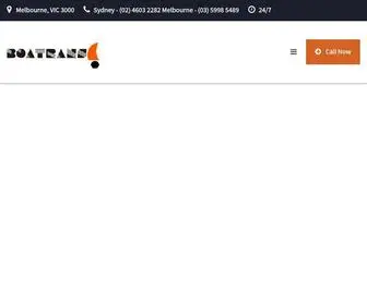 Boatrans.com.au(Boat Movers Australia) Screenshot