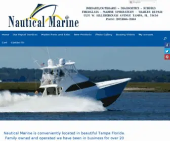 Boatrepairtampa.com(Nautical Marine) Screenshot